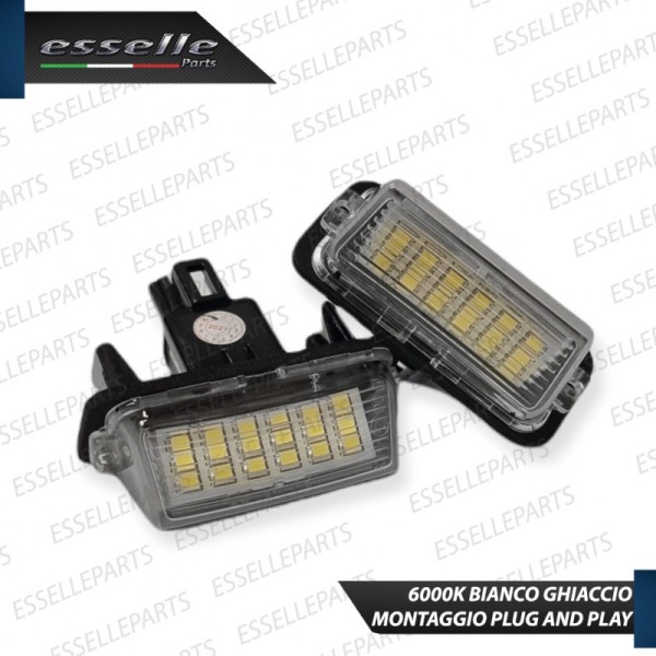 Placchette Luci targa 18 LED Canbus Mazda 2 HYBRID