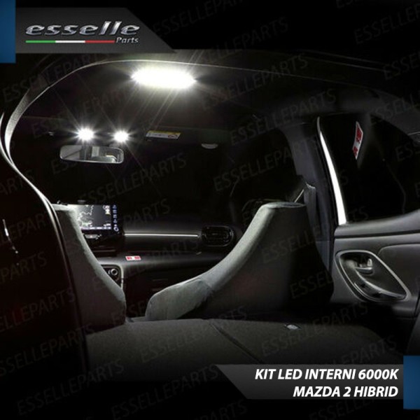Led interni Completo + Targa Mazda 2 Hybrid