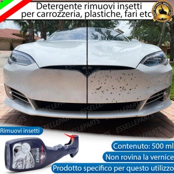 Detergente Rimuovi Insetti, Moscerini 500 Ml Auto Carrozzeria, Vetri, Plastiche