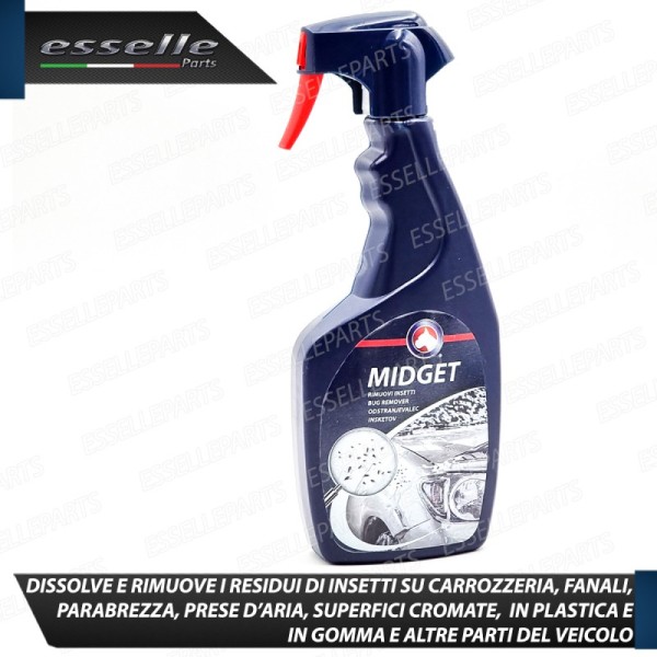 Detergente Rimuovi Insetti, Moscerini 500 Ml Auto Carrozzeria, Vetri, Plastiche