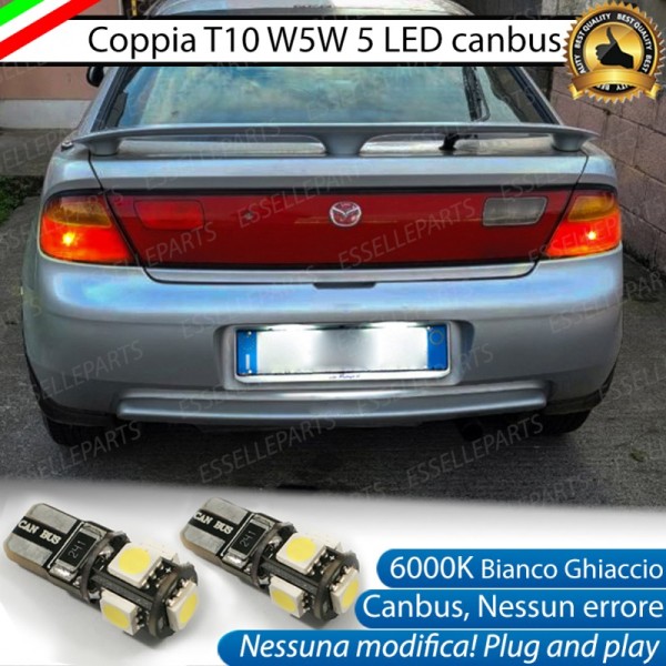 Luci targa 5 LED Canbus