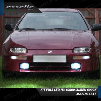 Kit Full LED H3 10000 Lumen Fendinebbia Mazda 323 F
