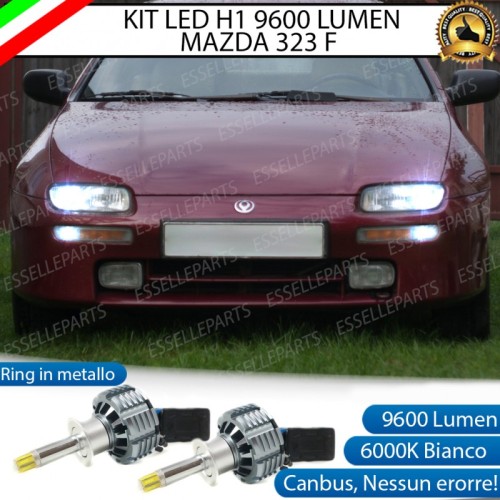 Kit Full LED coppia H1 9600 LUMEN Anabbaglianti Mazda 323 F