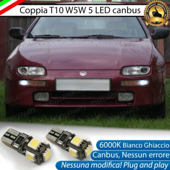 Luci posizione T10 W5W 5 LED Canbus Mazda 323 F