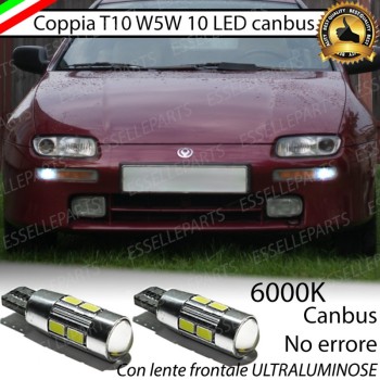 Luci posizione T10 W5W 10 LED Canbus Mazda 323 F