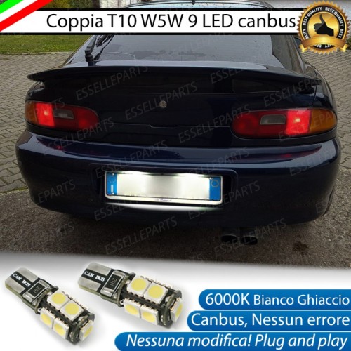 Luci targa 9 LED Canbus