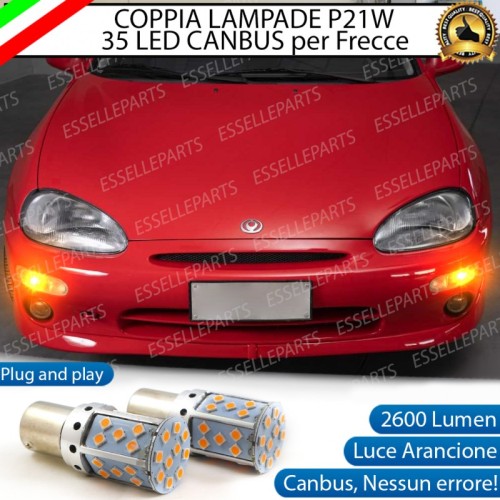 Coppia Frecce Anteriori P21W 35 LED Canbus Mazda MX-3