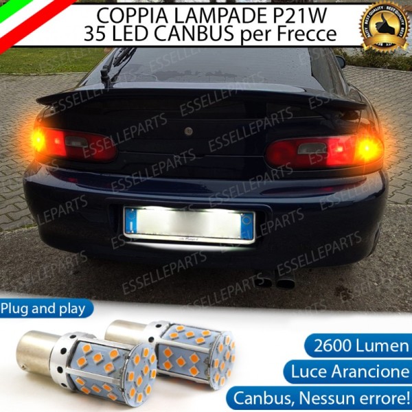 Coppia Frecce Posteriori P21W 35 LED Canbus Mazda MX-3