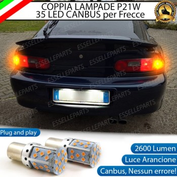 Coppia Frecce Posteriori P21W 35 LED Canbus Mazda MX-3