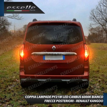 Coppia Frecce Posteriori PY21W 35 LED Canbus Renault Kangoo 3