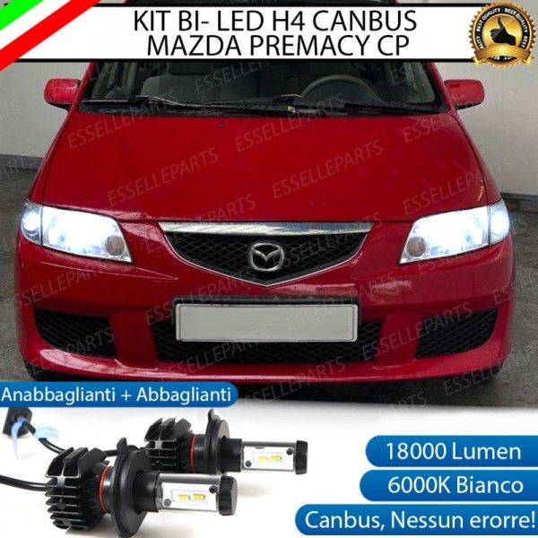 Kit Full LED H4 18000 LUMEN per Mazda Premacy CP