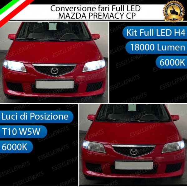 Conversione Fari Full LED Mazda Premacy (CP)