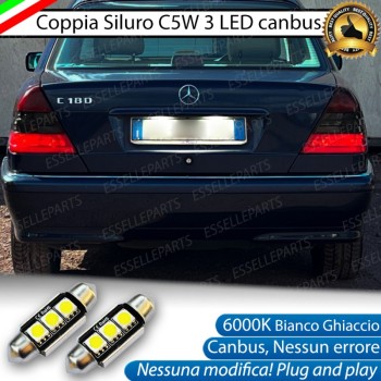 Luci targa 3 LED Canbus