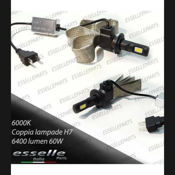 Conversione Fari Full LED per Mercedes Classe C W202 6000K Bianco Canbus
