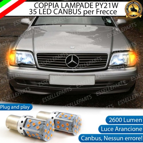 Coppia Frecce Anteriori PY21W 35 LED Canbus Mercedes SL R129