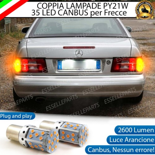 Coppia Frecce Posteriori PY21W 35 LED Canbus Mercedes SL R129