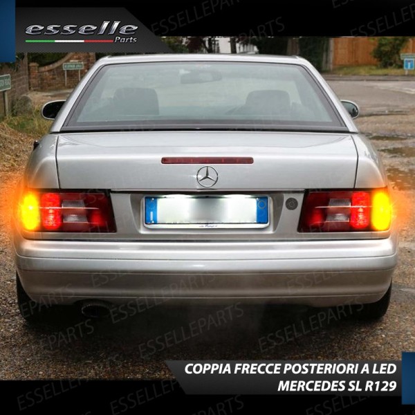 Coppia Frecce Posteriori PY21W 35 LED Canbus Mercedes SL R129