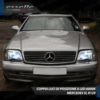 Lampade a LED H4 + T10 per Mercedes SL R129 Luce Bianca