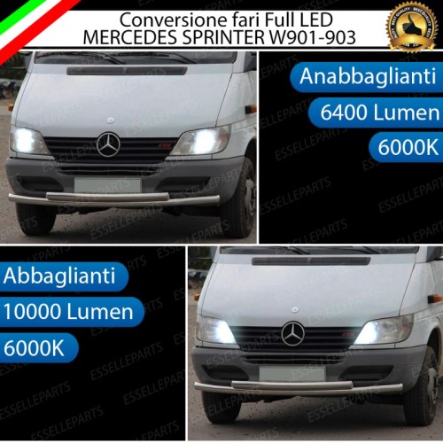 Conversione Fari Full LED 6000k canbus Mercedes Sprinter