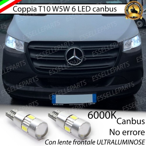 Luci di posizione T10 6 LED per Mercedes Sprinter BR 907-910