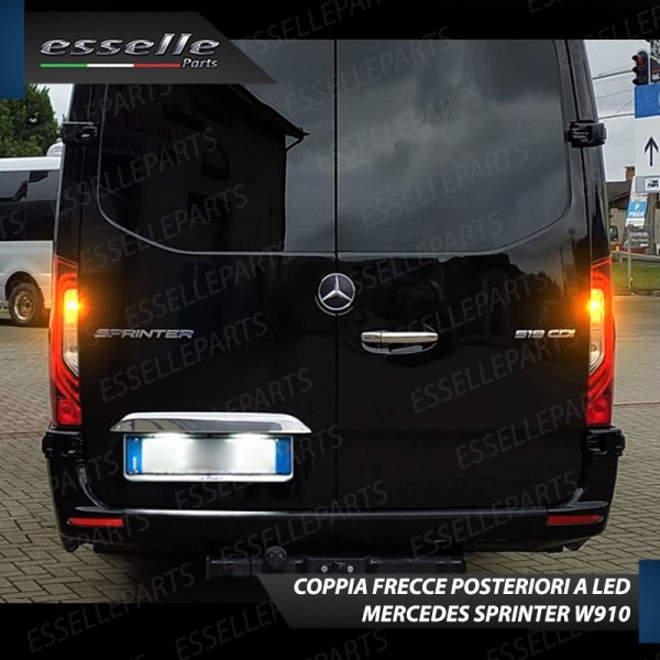 Coppia Frecce Posteriori PY21W 35 LED Canbus Mercedes Sprinter BR 907-910