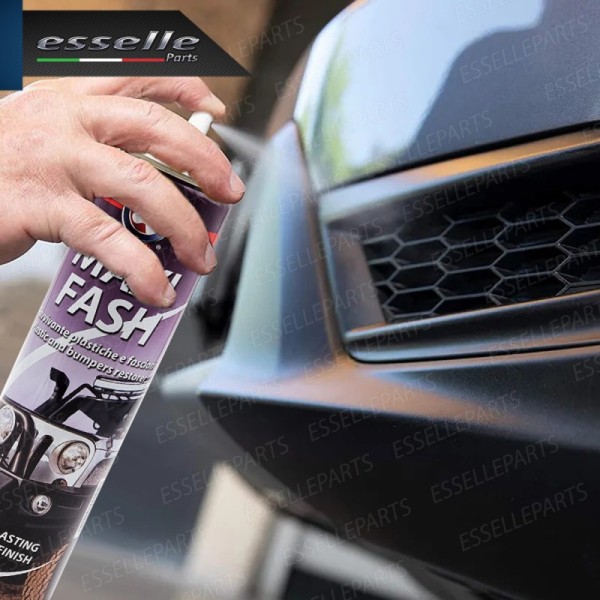 Rinnova Plastiche Esterne Paraurti Calandra Passaruote 400 ml + Panno in Microfibra