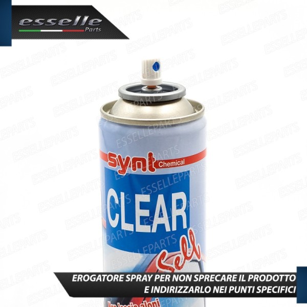 Detergente Pulitore Pulisci Vetri Cristalli Interni Esterni Auto 200 Ml Schiuma