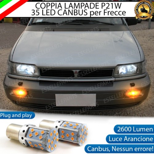 Coppia Frecce Anteriori P21W 35 LED Canbus Mitsubishi Space Runner