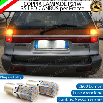Coppia Frecce Posteriori P21W 35 LED Canbus Mitsubishi Space Runner Coppia Frecce Posteriori P21W 35 LED Canbus Mitsubishi Space Runner