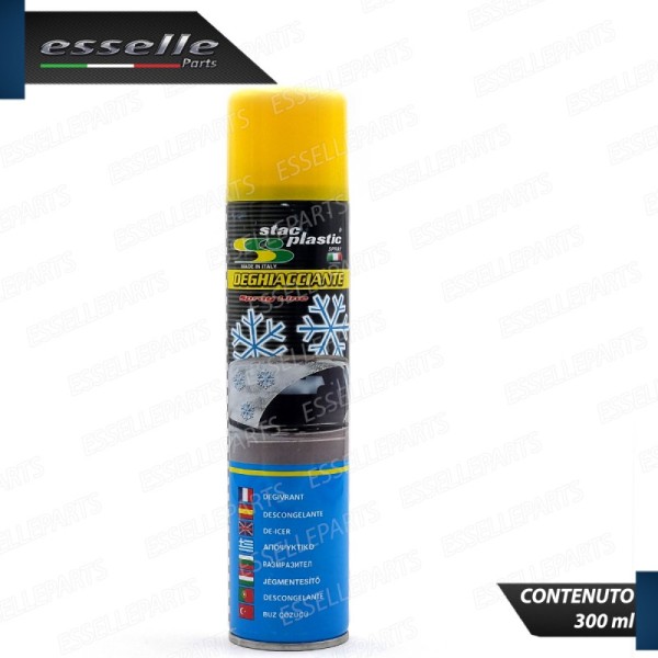 Deghiacciante Anti Ghiaccio Spray Vetri Cristalli Serrature Esterni Auto 300 Ml
