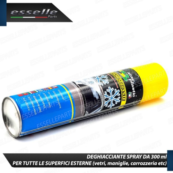 Deghiacciante Anti Ghiaccio Spray Vetri Serrature + Telo Antighiaccio Parabrezza