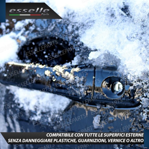 Deghiacciante Anti Ghiaccio Spray Vetri Serrature + Telo Antighiaccio Parabrezza