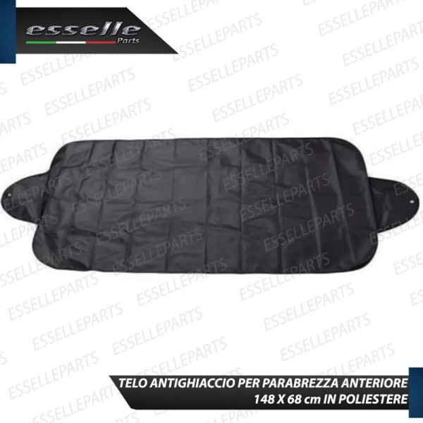 Deghiacciante Anti Ghiaccio Spray Vetri Serrature + Telo Antighiaccio Parabrezza