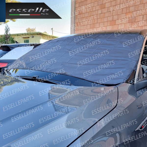 Deghiacciante Anti Ghiaccio Spray Vetri Serrature + Telo Antighiaccio Parabrezza