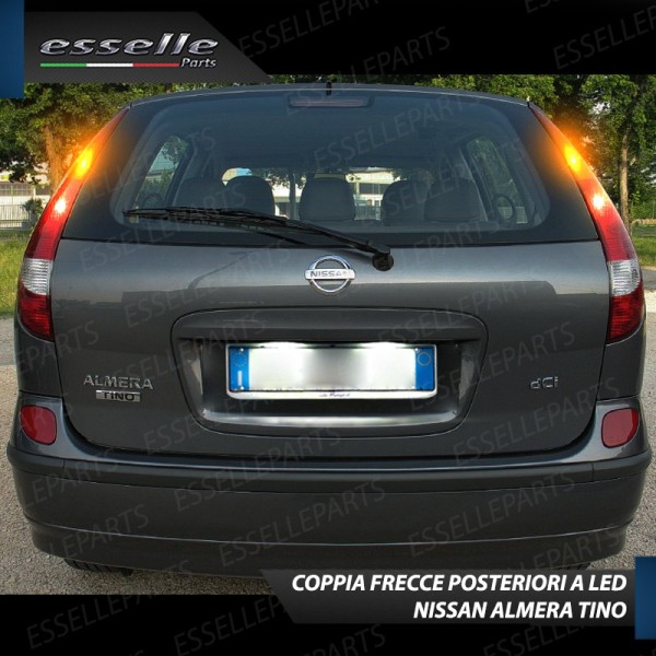 Coppia Frecce Posteriori P21W 35 LED Canbus Nissan Almera Tino