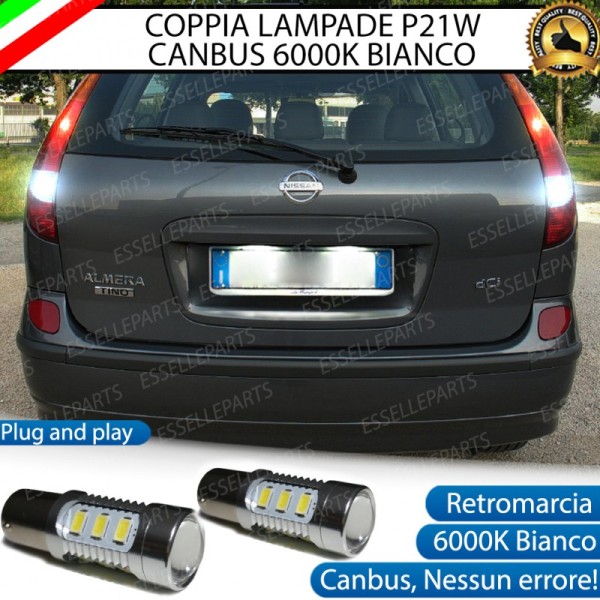 Luci Retromarcia 15 LED Nissan Almera Tino