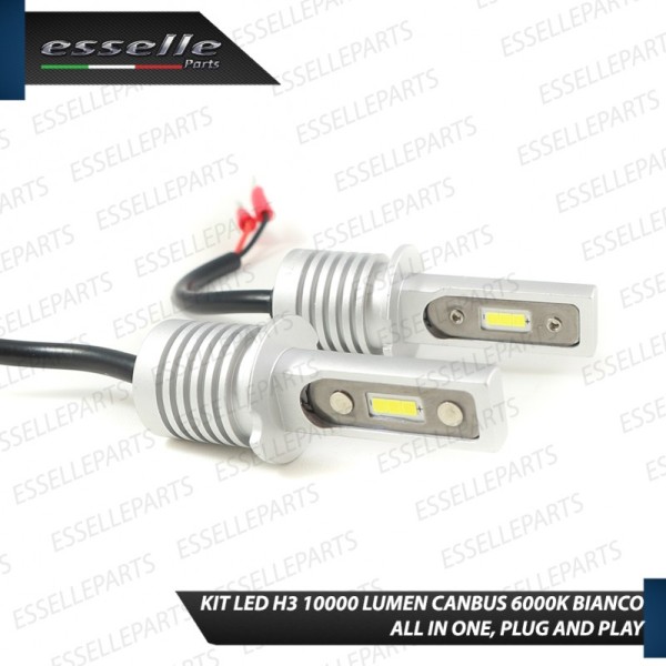 Kit Full LED H3 10000 Lumen Fendinebbia Nissan Almera Tino