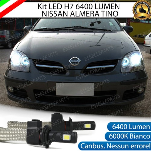 Kit Full LED H7 6400 LUMEN ANABBAGLIANTI Nissan Almera Tino