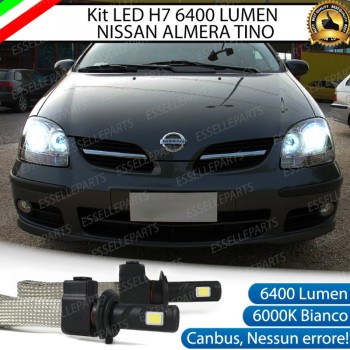 Kit Full LED H7 6400 LUMEN ANABBAGLIANTI Nissan Almera Tino