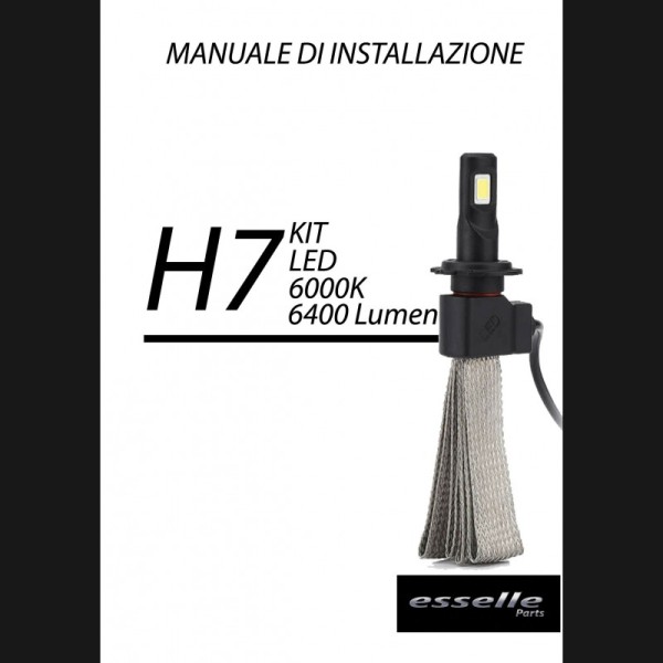 Kit Full LED H7 6400 LUMEN ANABBAGLIANTI Nissan Almera Tino