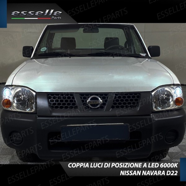 Lampade a LED H4 + T10 per Nissan Navara D22 Luce Bianca