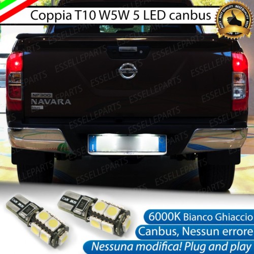 Luci targa 9 LED Canbus Nissan Navara D23