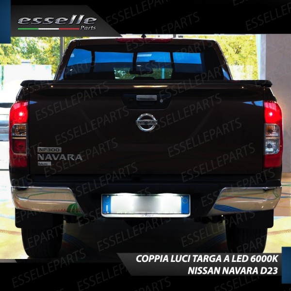 Luci targa 9 LED Canbus Nissan Navara D23