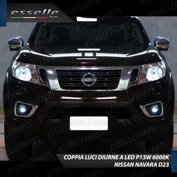 Luci di Posizione/Diurne 6 LED P13W CREE Nissan Navara D23