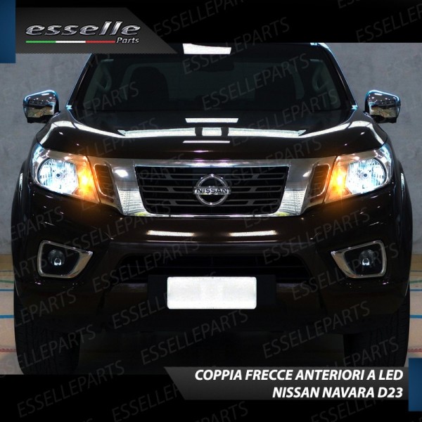 Coppia Frecce Anteriori PY21W 35 LED Canbus Nissan Navara D23