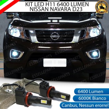 Kit Full LED Fendinebbia H11 6400 LUMEN Nissan Navara D23
