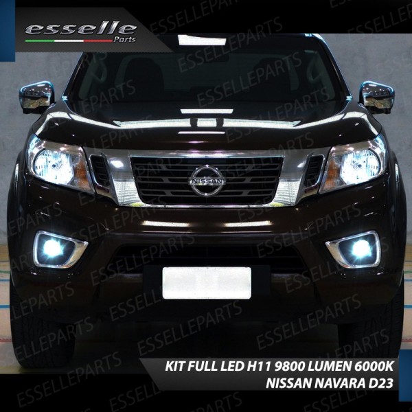 Kit Full LED Fendinebbia 9800 LUMEN per Nissan Navara D23