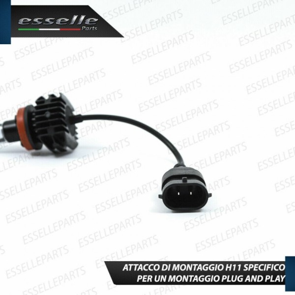 Kit Full LED Fendinebbia 9800 LUMEN per Nissan Navara D23