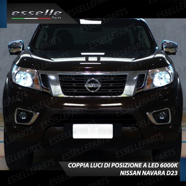 Lampade a LED H4 + T10 per Nissan Navara D23 Luce Bianca