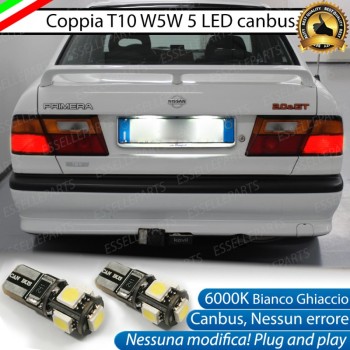 Luci targa 5 LED Canbus Nissan Primera I